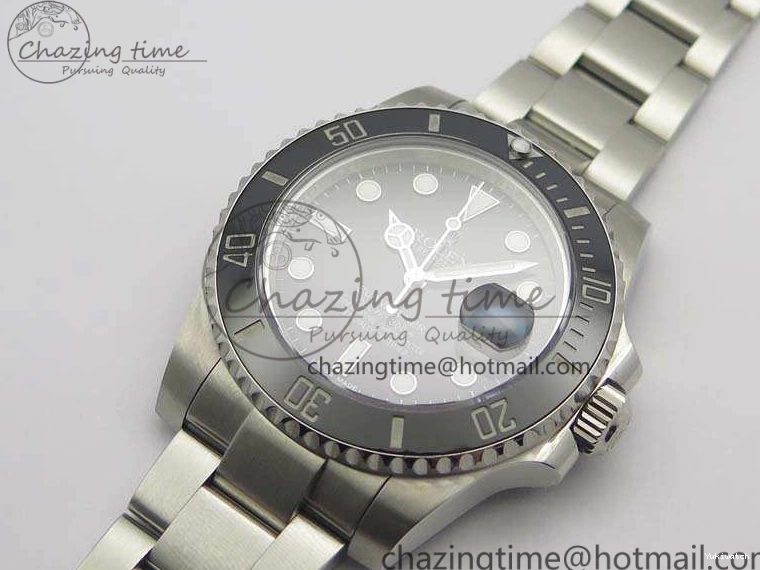 116610 Best 1:1 Edition Submariner 904L Bracelet Case SS Black SA3135 GMF And LN Ceramic 0111